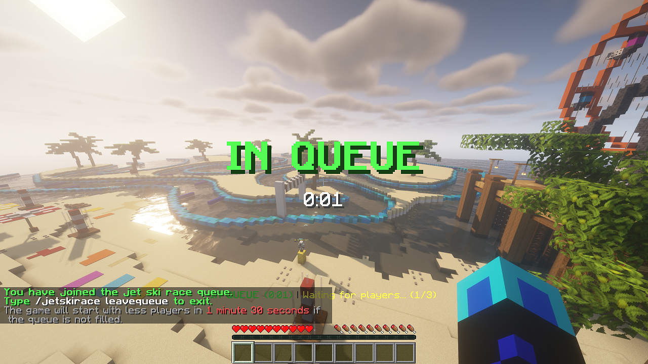 Race queue interface